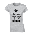 mom fajnego chopa koszulka damska dla par szara.png