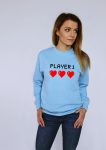 Bluza PLAYER 1 dla par zakochanych dla dwojga