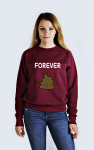 Bluza FOREVER POOP dla przyjaciół przyjaźni